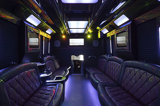 roomy party bus